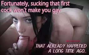 It's true I suck cock all the time and I'm not gay posted by MasterofDisgays