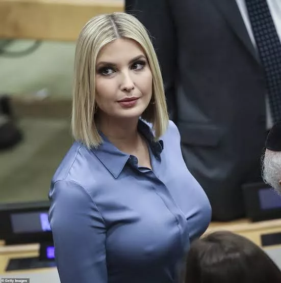 Ivanka Trump's enormous tits. posted by tonysoprano1569