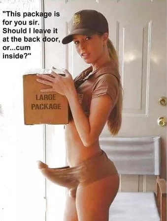 Iâ€™ve worked for ups, I can confirm this is what our sissies look like ðŸ“¦ posted by ledlightsblink