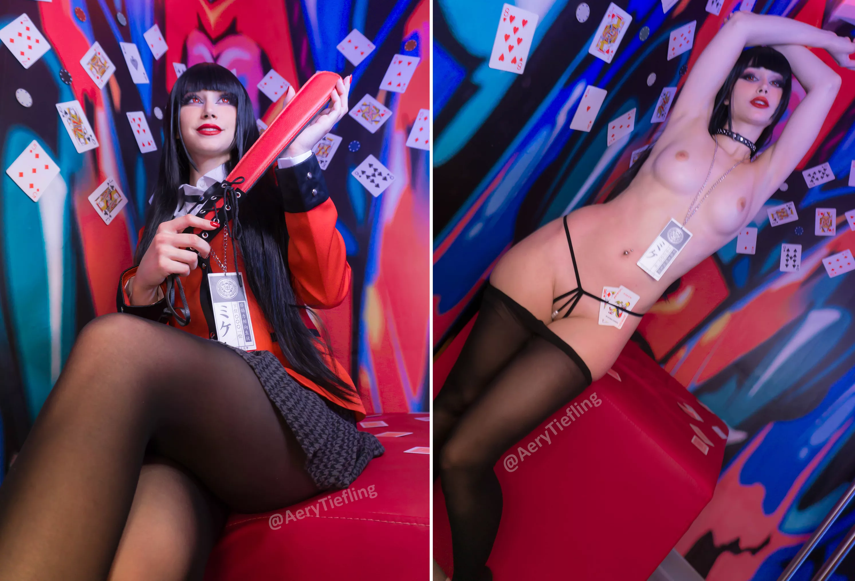 Jabami Yumeko from Kakegurui by Aery Korvair [OC] posted by AeryTiefling