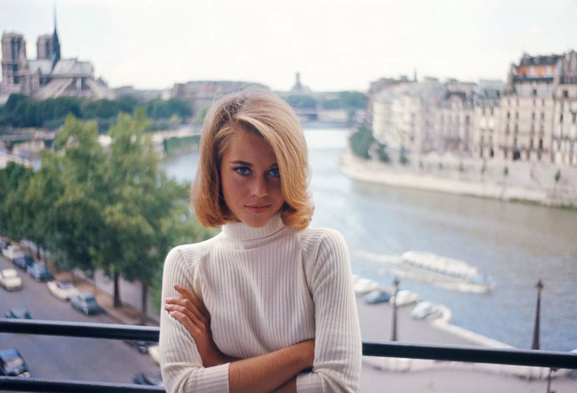 Jane Fonda. Paris, 1963 posted by Iain-Cognito