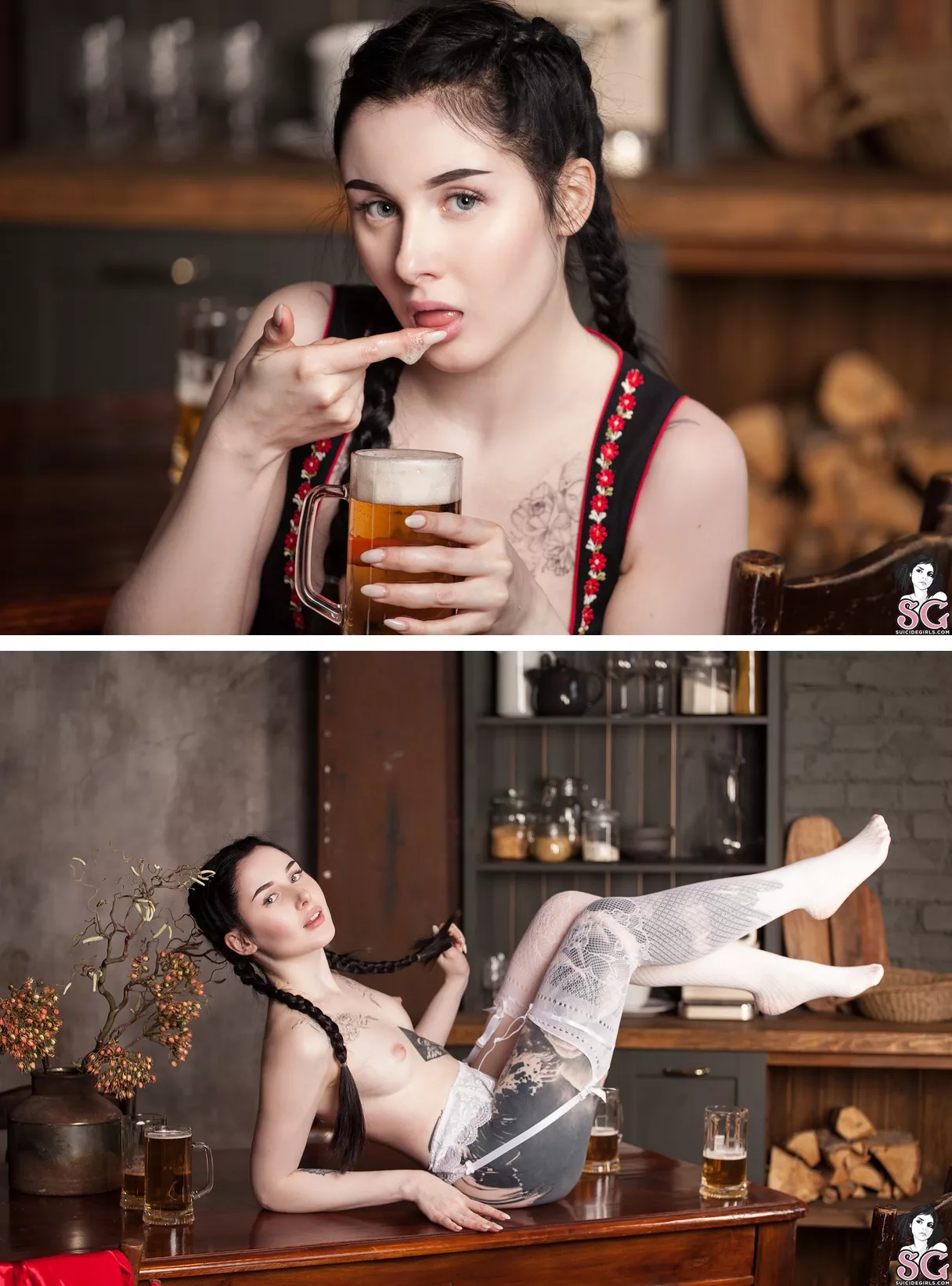 Janecherry - Beer and Love posted by SuicideGirls