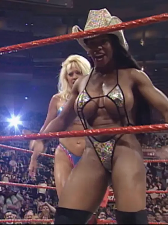 Jaqueline at Royal Rumble 2000 posted by Stratusfactiontime