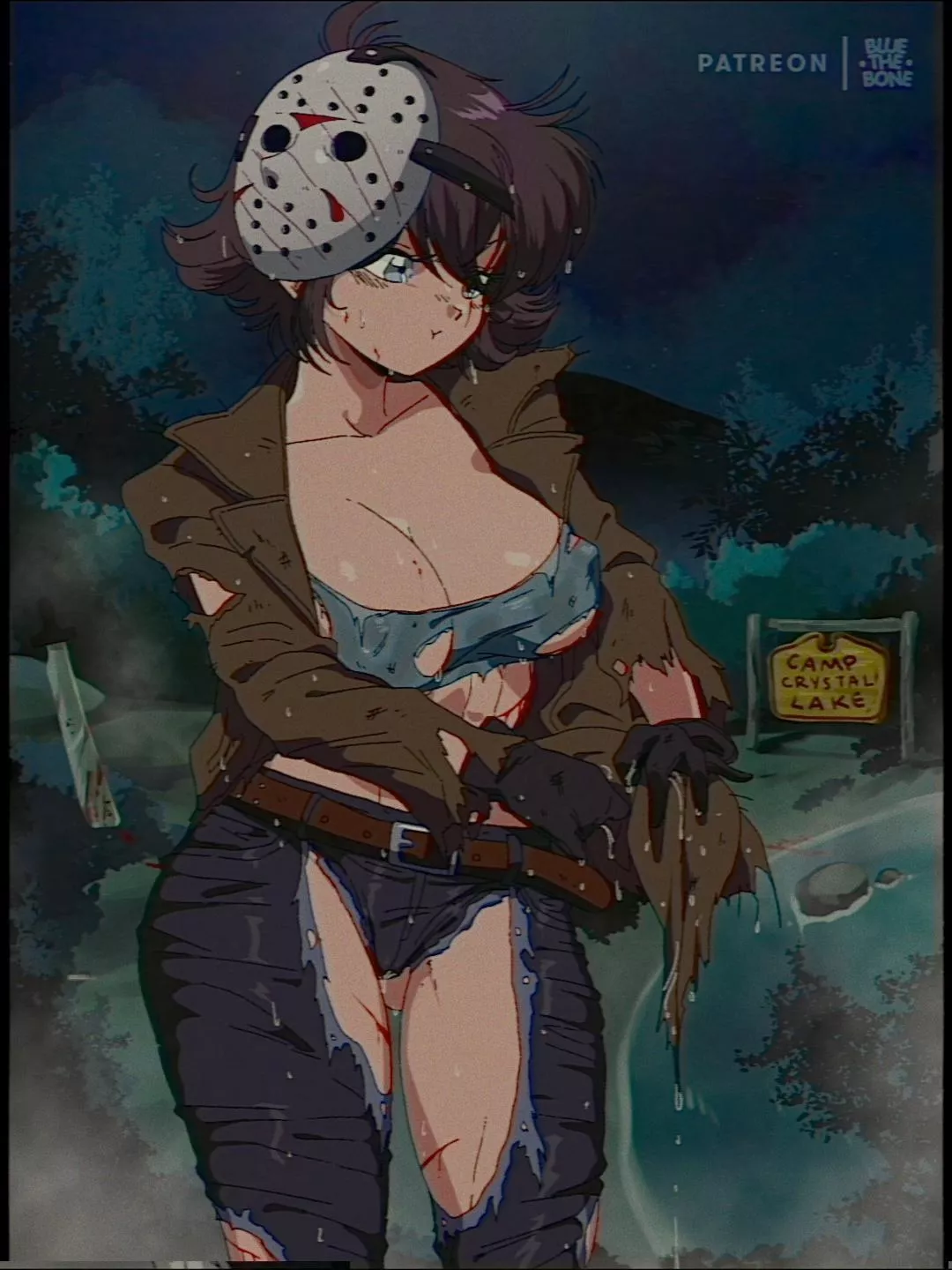 Jason Voorhees (Female) From Friday the 13th. (Bluethebone) posted by Ju1ianBen9ss0n