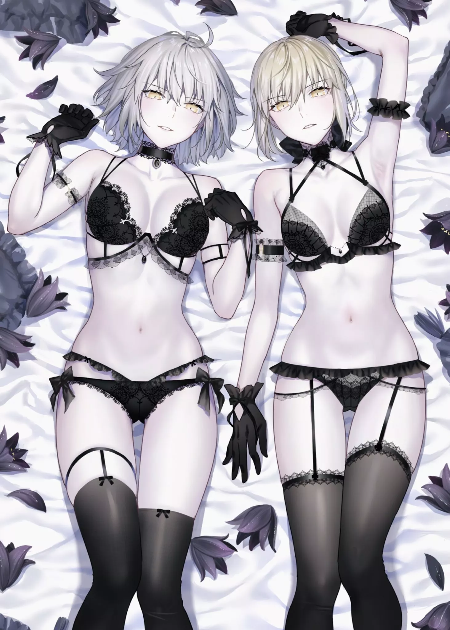 Jeanne & Artoria Alter [Fate] posted by ArmorXIII