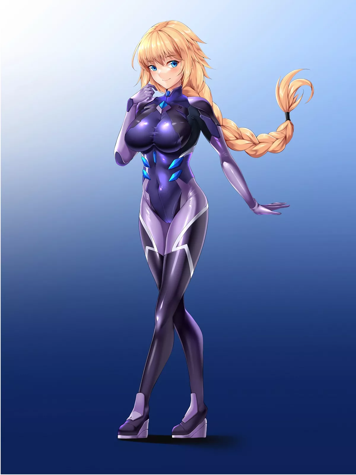 Jeanne d'Arc x Plugsuit (Matrix16) [Fate] posted by sequence_string