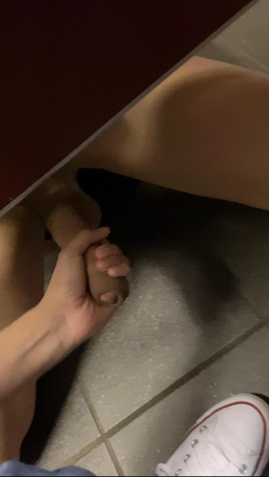 jerked off a random college dude today in a public bathroom, his cock felt so great in my hands posted by throwaway1726391