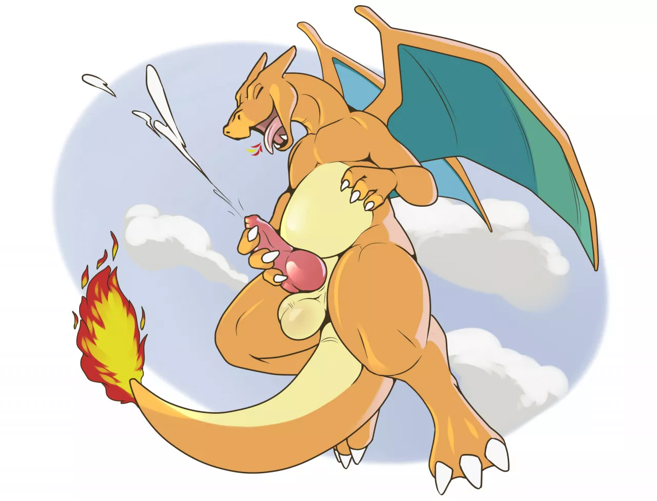 Jerking Charizard [Jonas-Puppeh] posted by DL2828