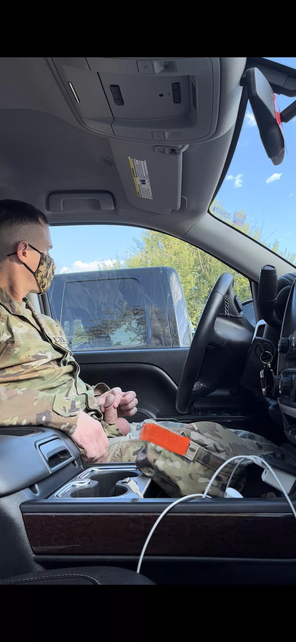 Jerking in parking lot. Anyone else have to use the one finger method cause they are so small? posted by ethanplum47