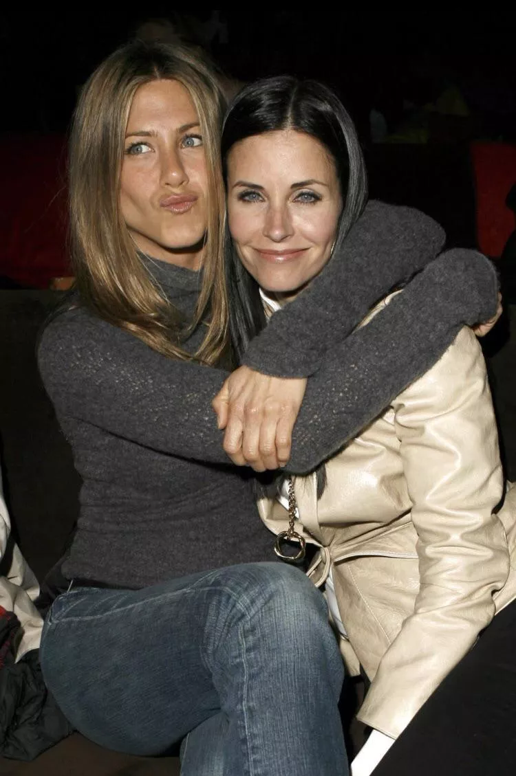 Jerking to these 2 perfect milfs Jennifer Anniston and Courtney Cox. Help me cum for them posted by qwertyuiop342