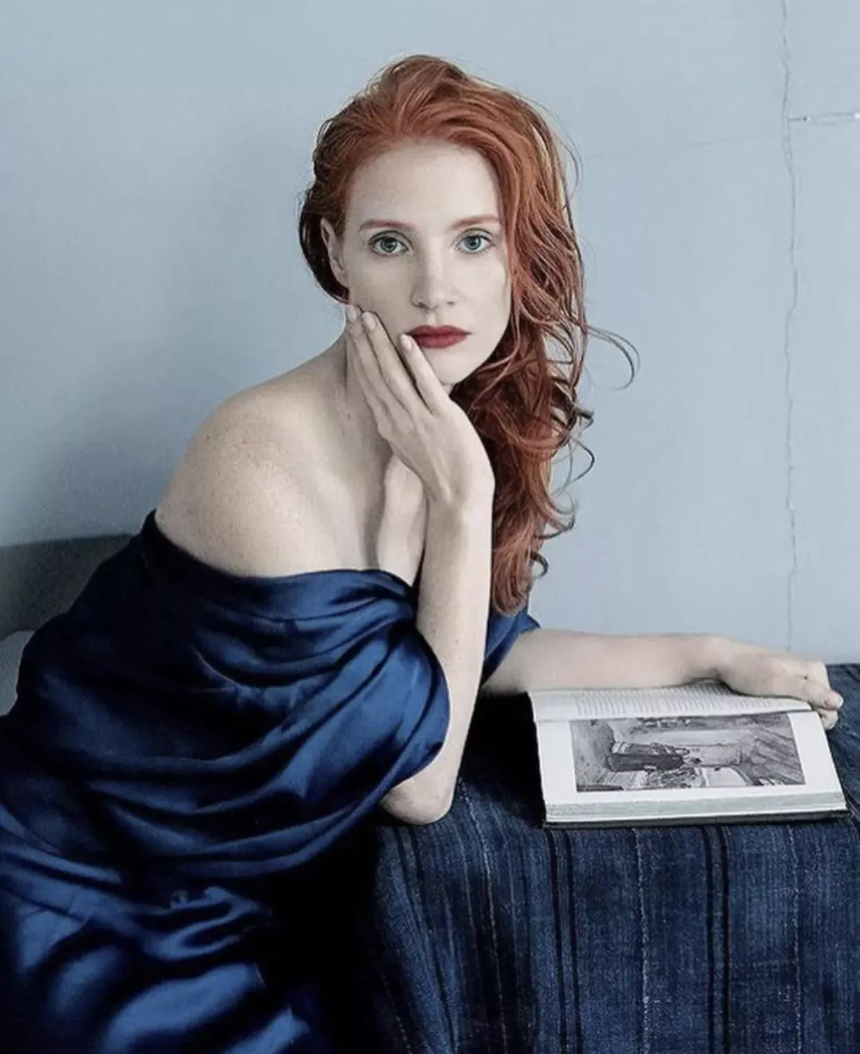 Jessica Chastain posted by movieman-Bob