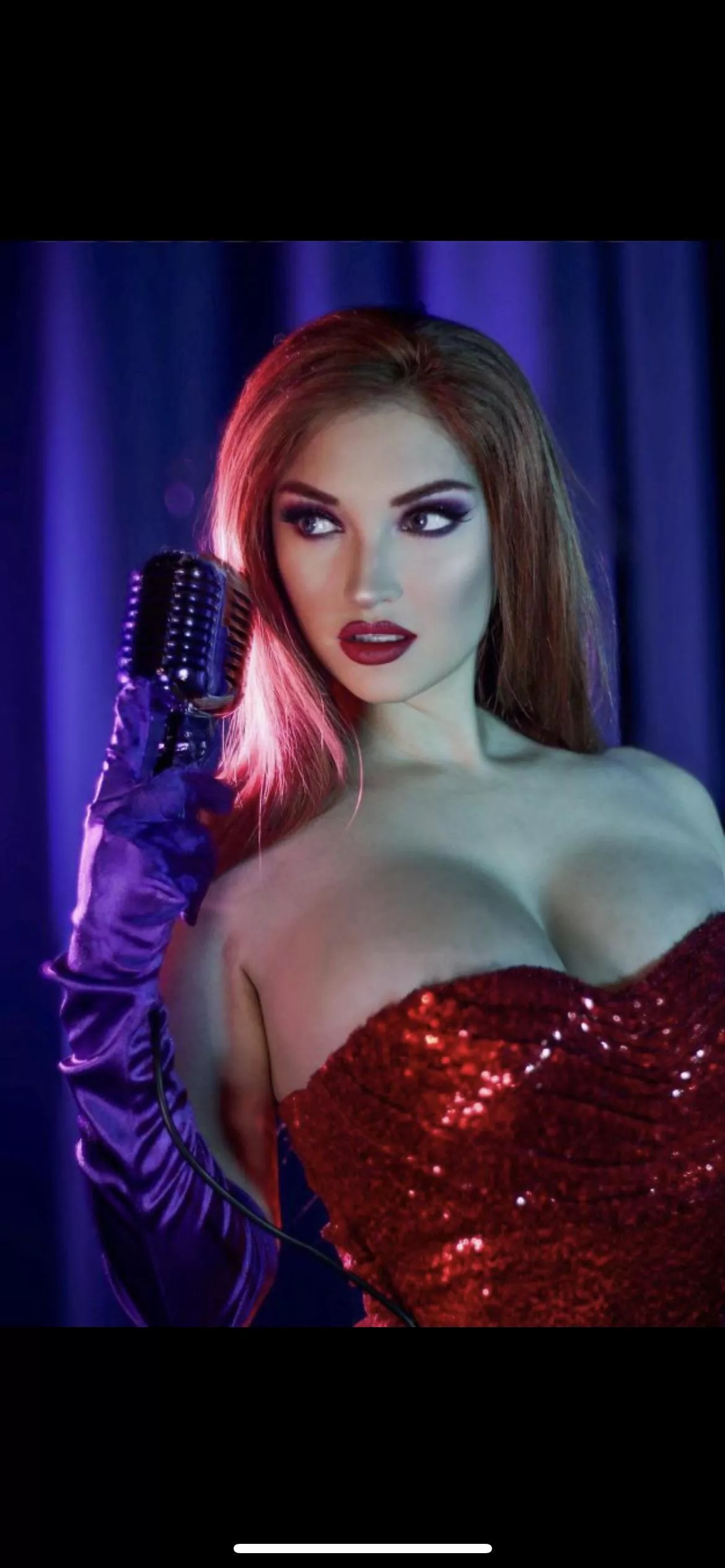 Jessica Rabbit by Anna Faith posted by ContrabandDreams