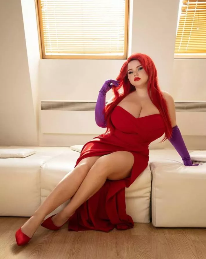 Jessica Rabbit from Who framed Roger Rabbit? By Alena Ostanova posted by Tobishyguy