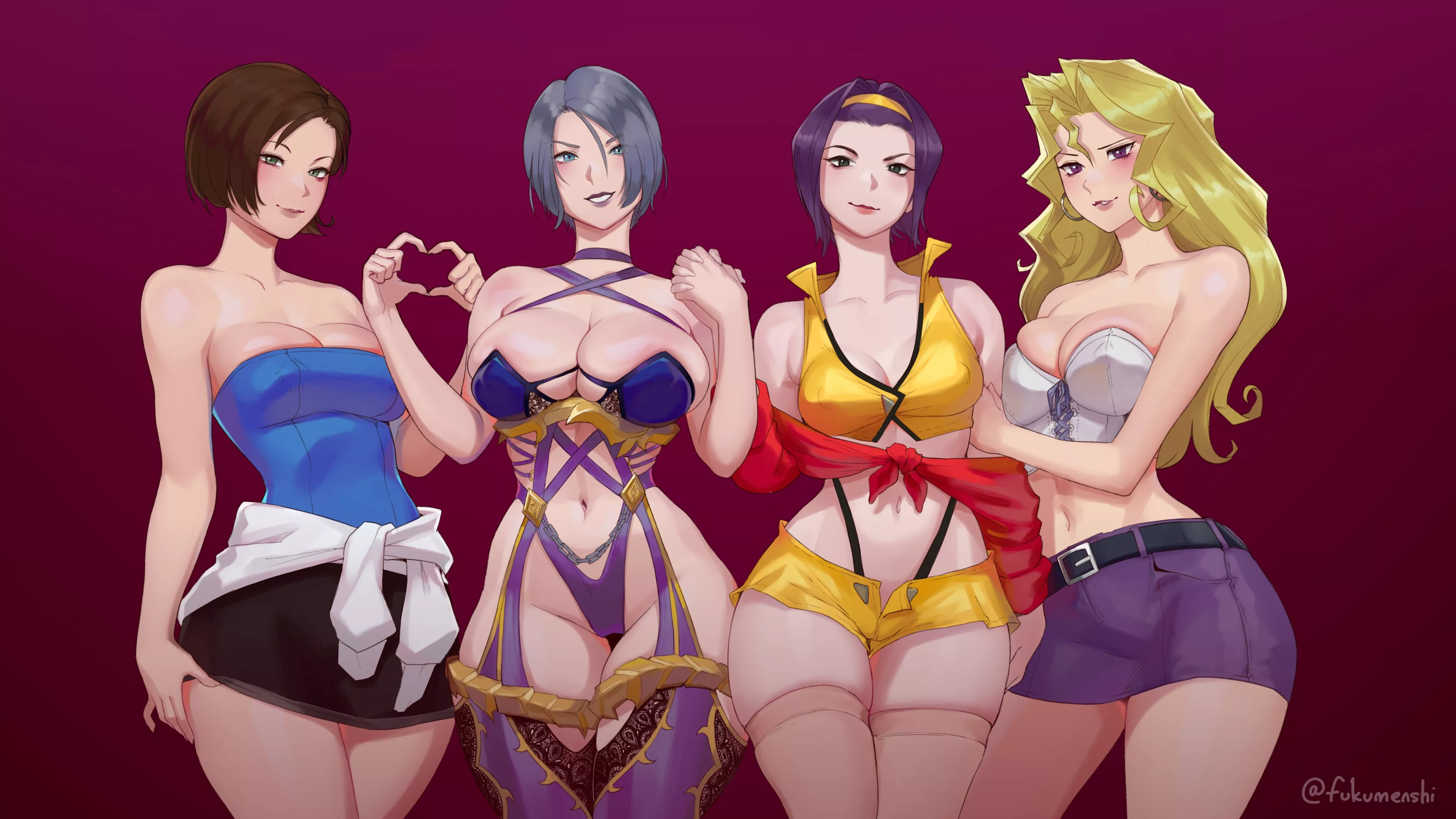 Jill, Ivy, Faye & Mai want to give you the BEST Valentine's Day EVER~♥ posted by AlKo96