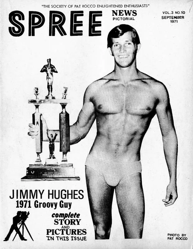 Jimmy Hughes, winner of the 1971 Groovy Guy contest posted by YorjYefferson