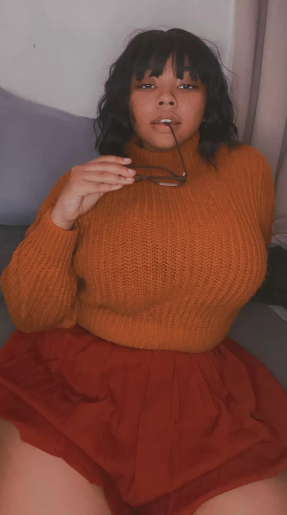 Jinkies! A blasian velma has appeared OC posted by Iris_black21