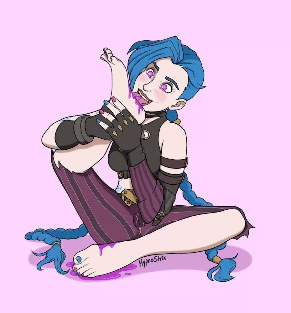 Jinx Hypnotized Self-Foot Worship [League of Legends] (HypnoStrix) posted by HypnoStrix