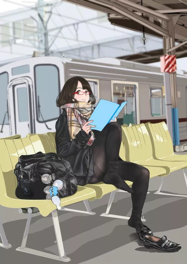 Jk cutie taking off her shoes [Ikuokun] posted by [deleted]