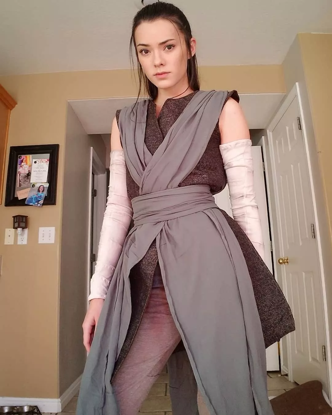 Joanie Brosas as Rey (Star Wars: The Last Jedi) posted by Vegetable-Map4546