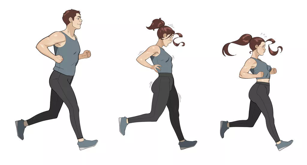 Jogging Transformation by CastleDolphyn (MTF/TG) posted by not4myprimary