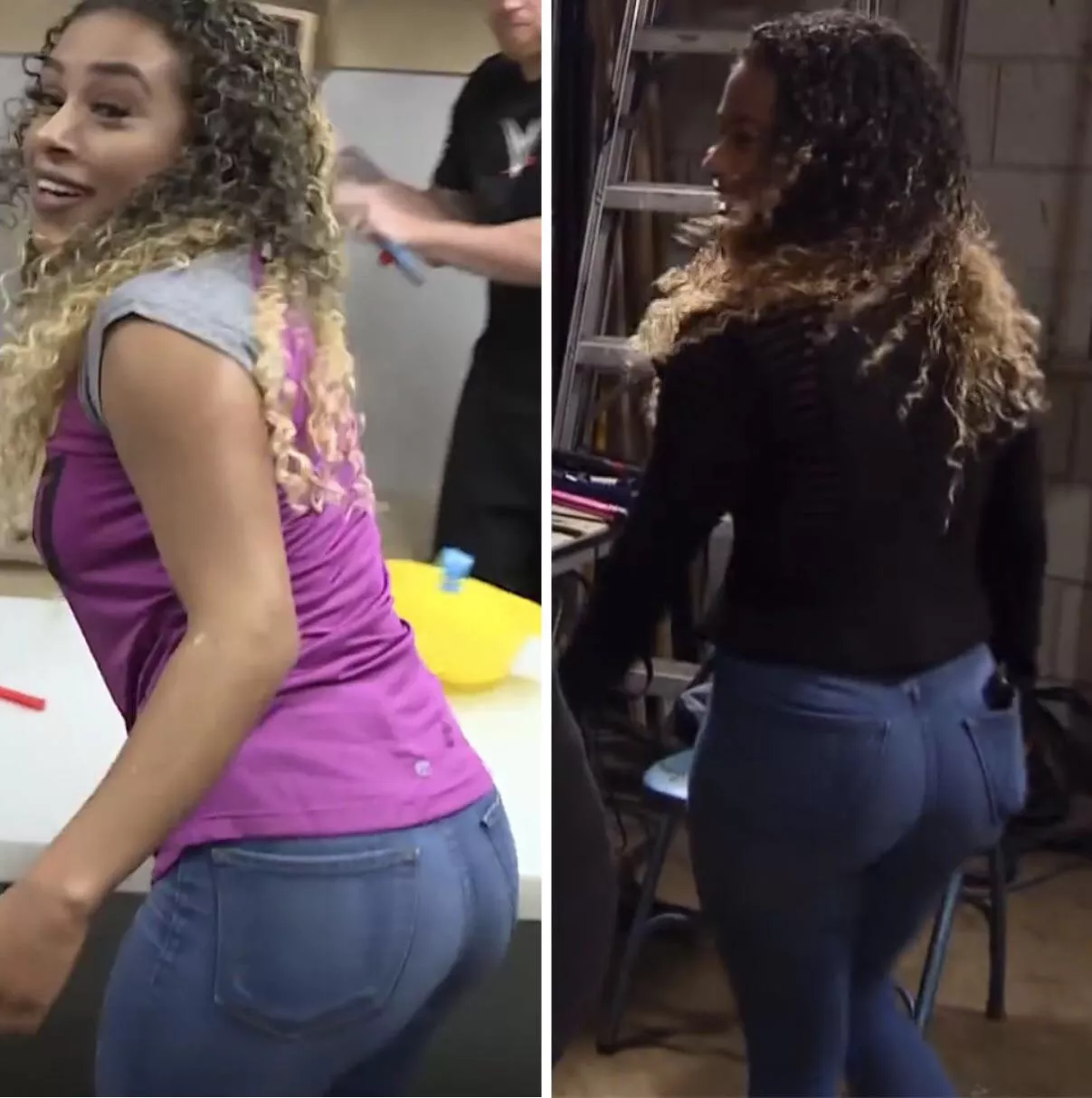 JoJo’s plump ass in jeans posted by deeznutz005