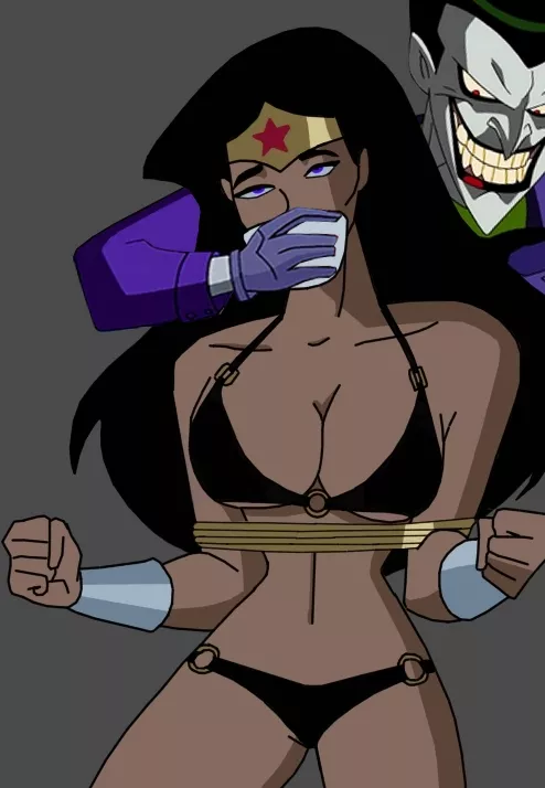 Joker beats Wonder Woman posted by Caitlin221