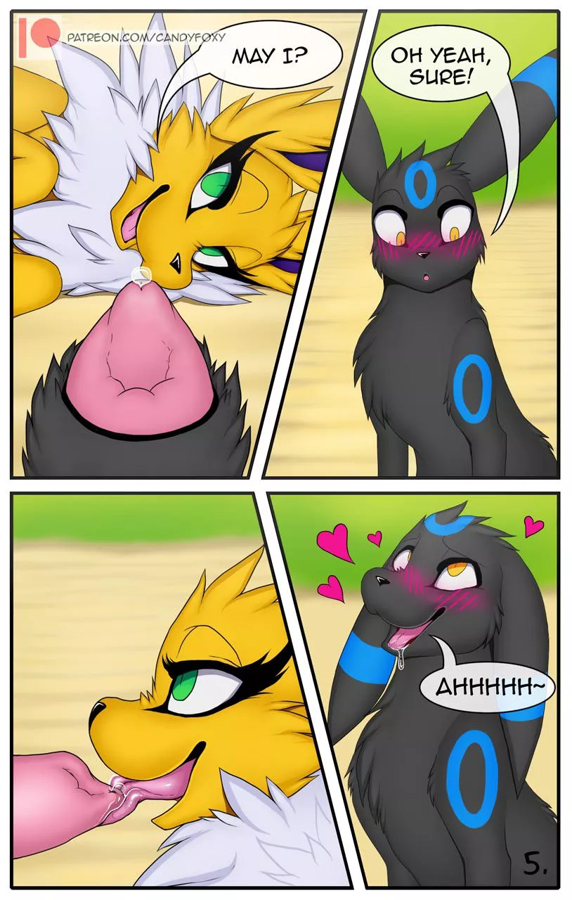 Jolteon x Umbreon part 5 posted by williamr97