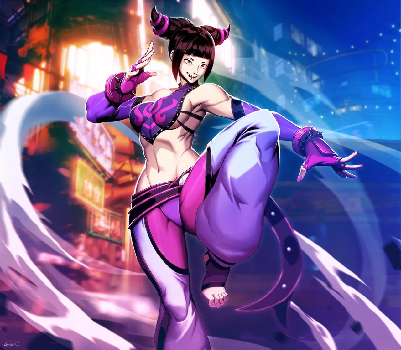 Juri art by genzoman posted by Souted