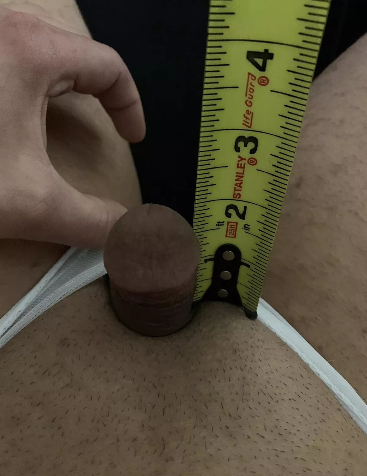 Just 2 inches and proud! #dicklet #babydick posted by xsjohnnyboy