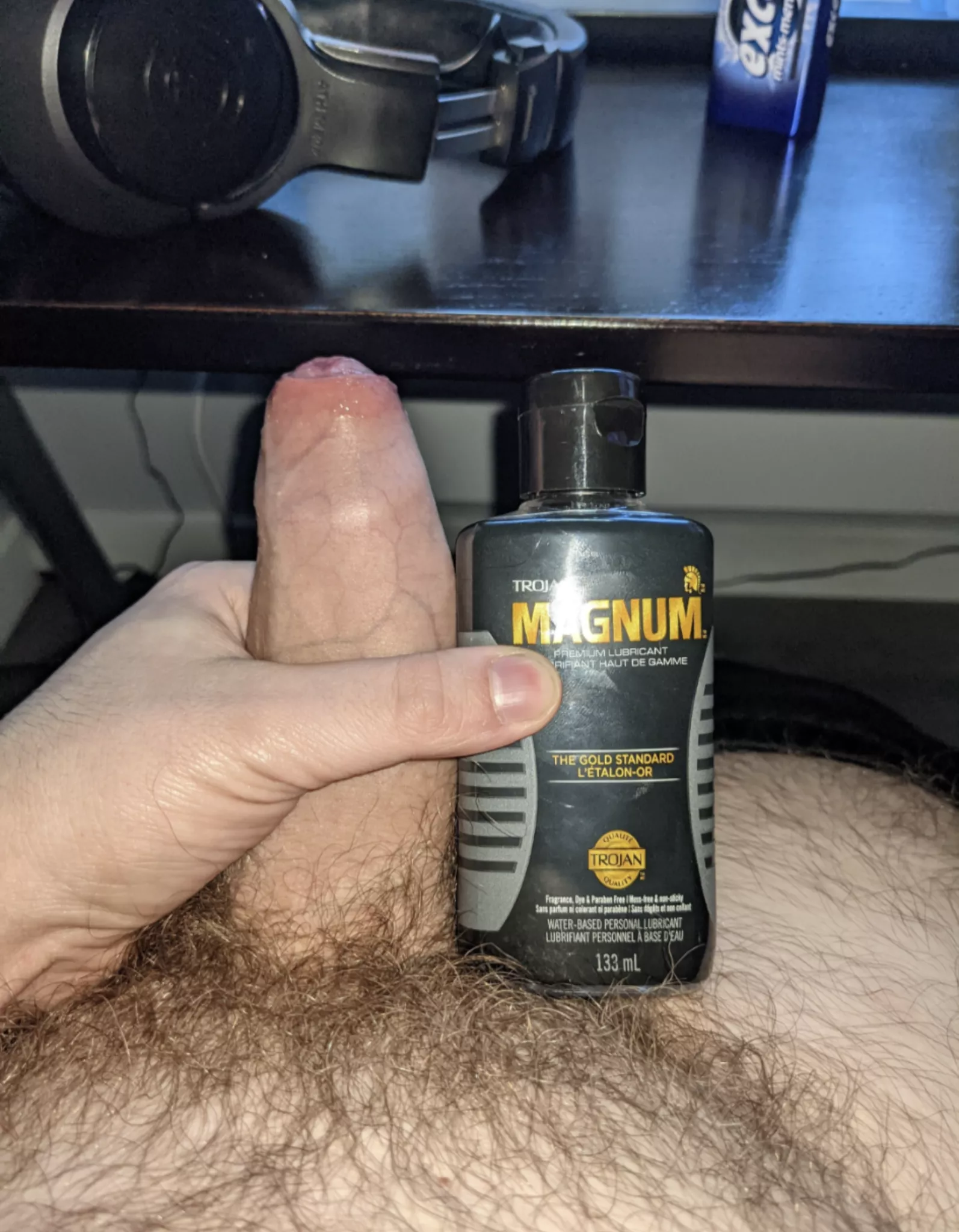 just a bit bigger than my trojan magnum lubricant posted by KCOmnivox