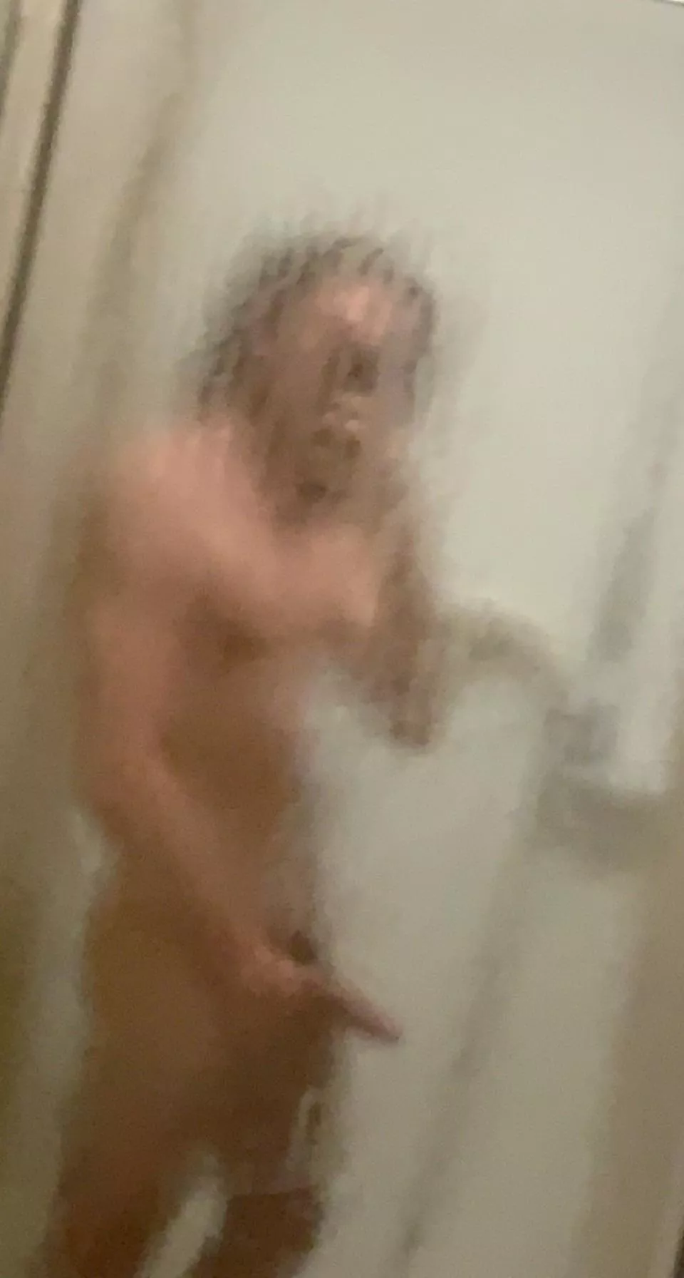 Just a blurry one in the shower.. posted by Oldmonkeystune