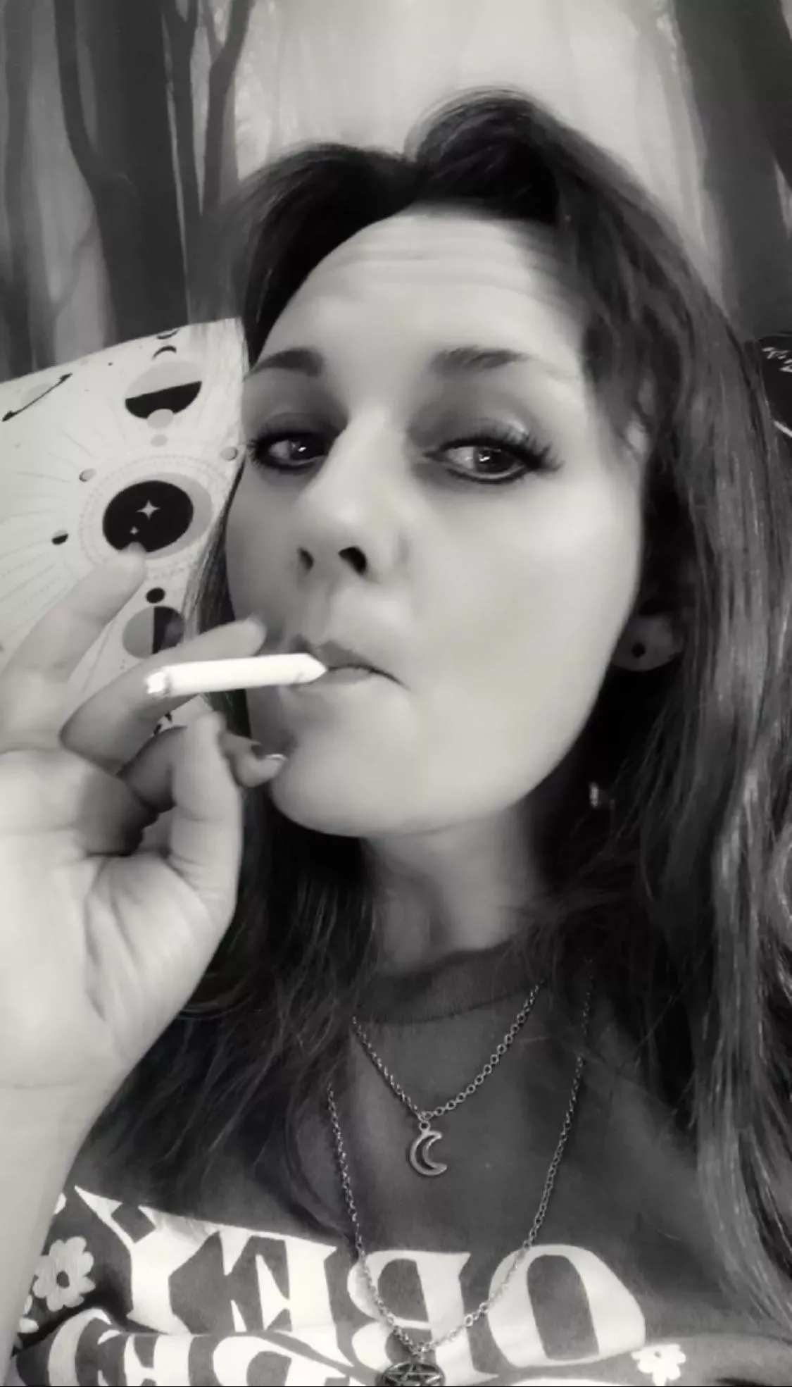 Just a girl and her cig. posted by ZoieSweets