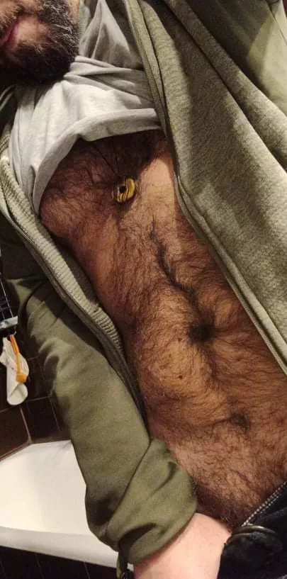 Just a hairy belly and chest posted by sassyways