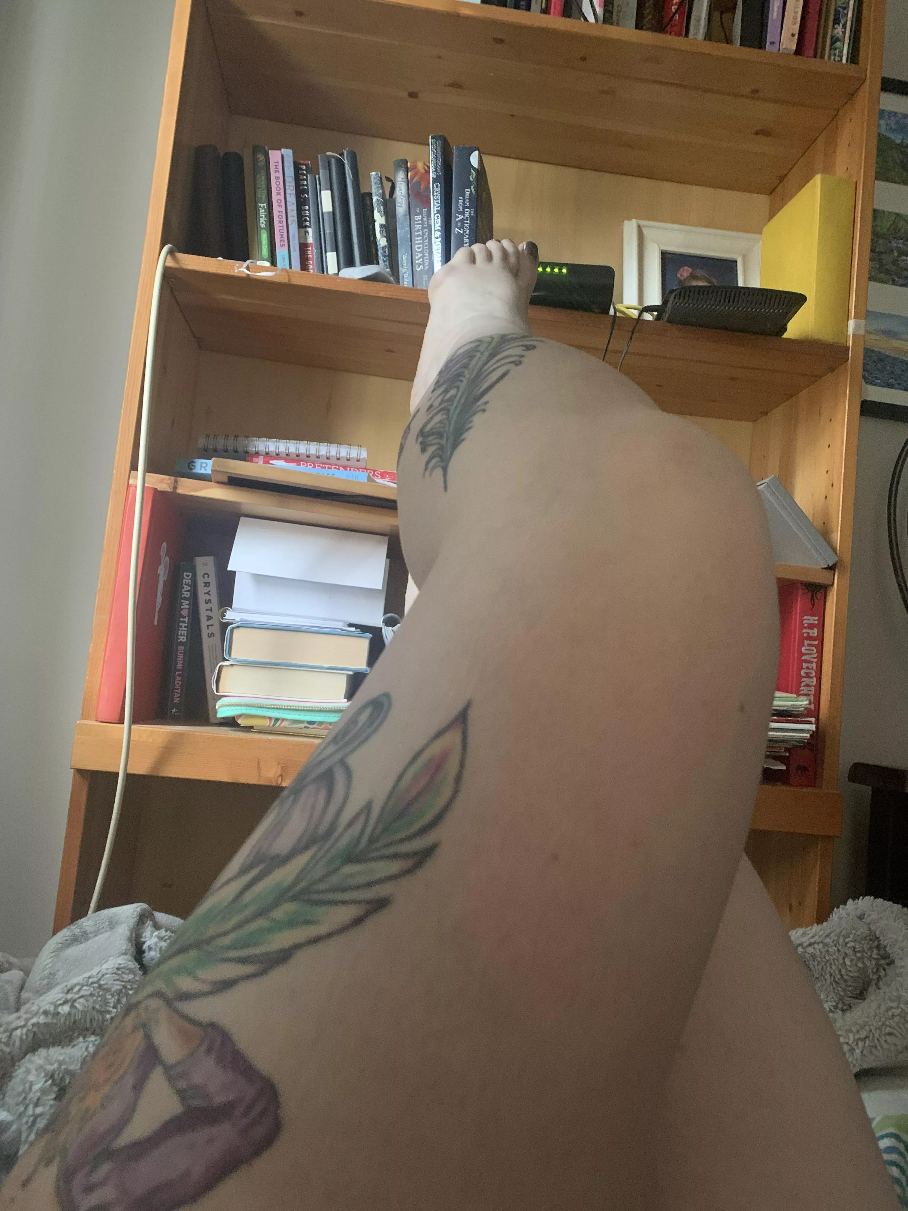 Just admiring my leg sleeve when I should be working… posted by Diligent_Heron_3486