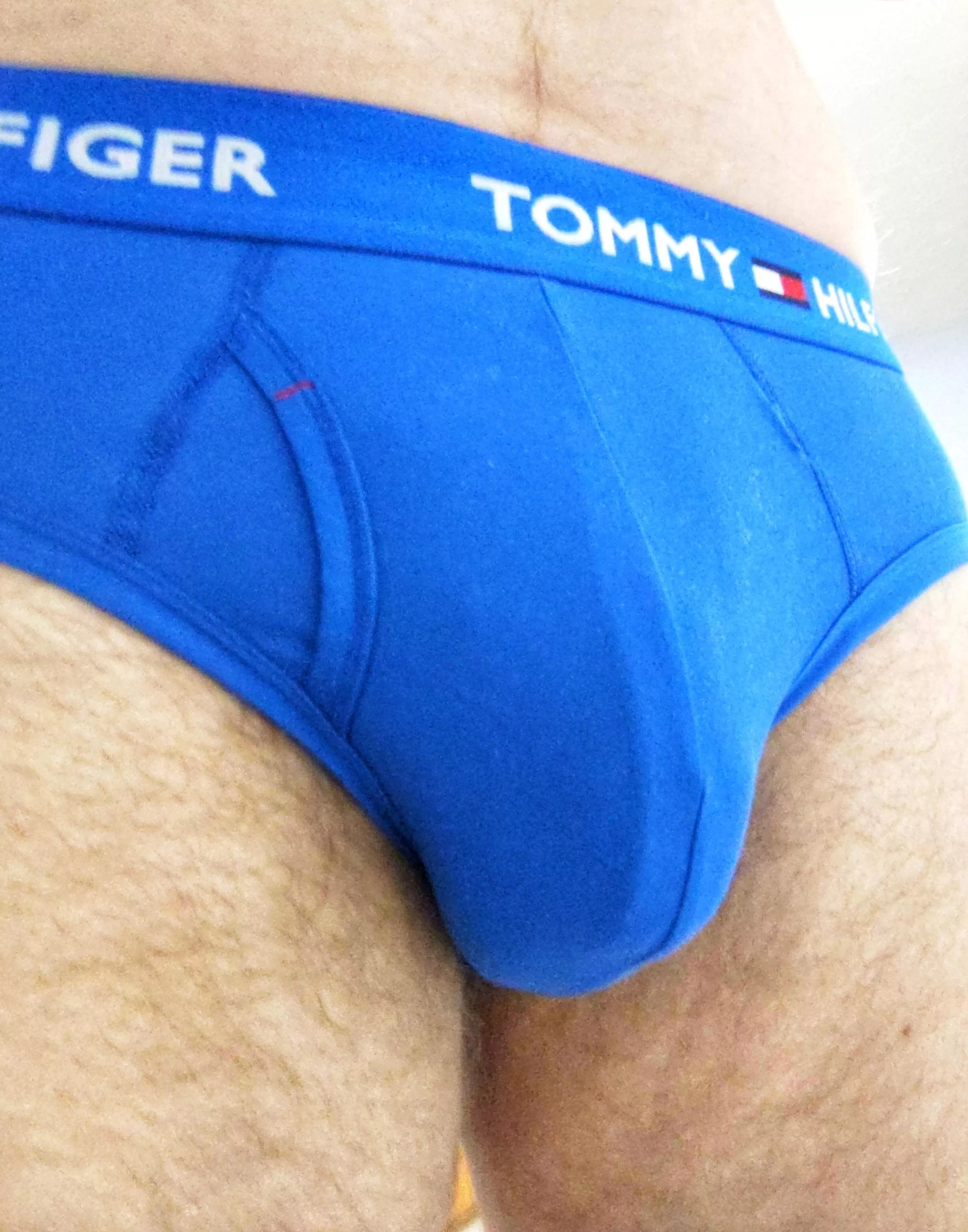 Just another day with my blue Tommy's posted by Sexsexsextom