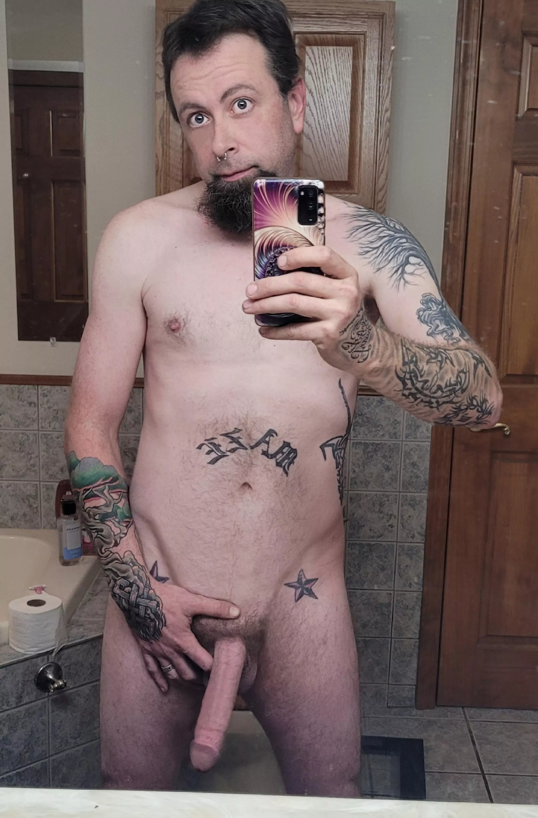 Just another nude selfie. Want more? posted by knottyboy9