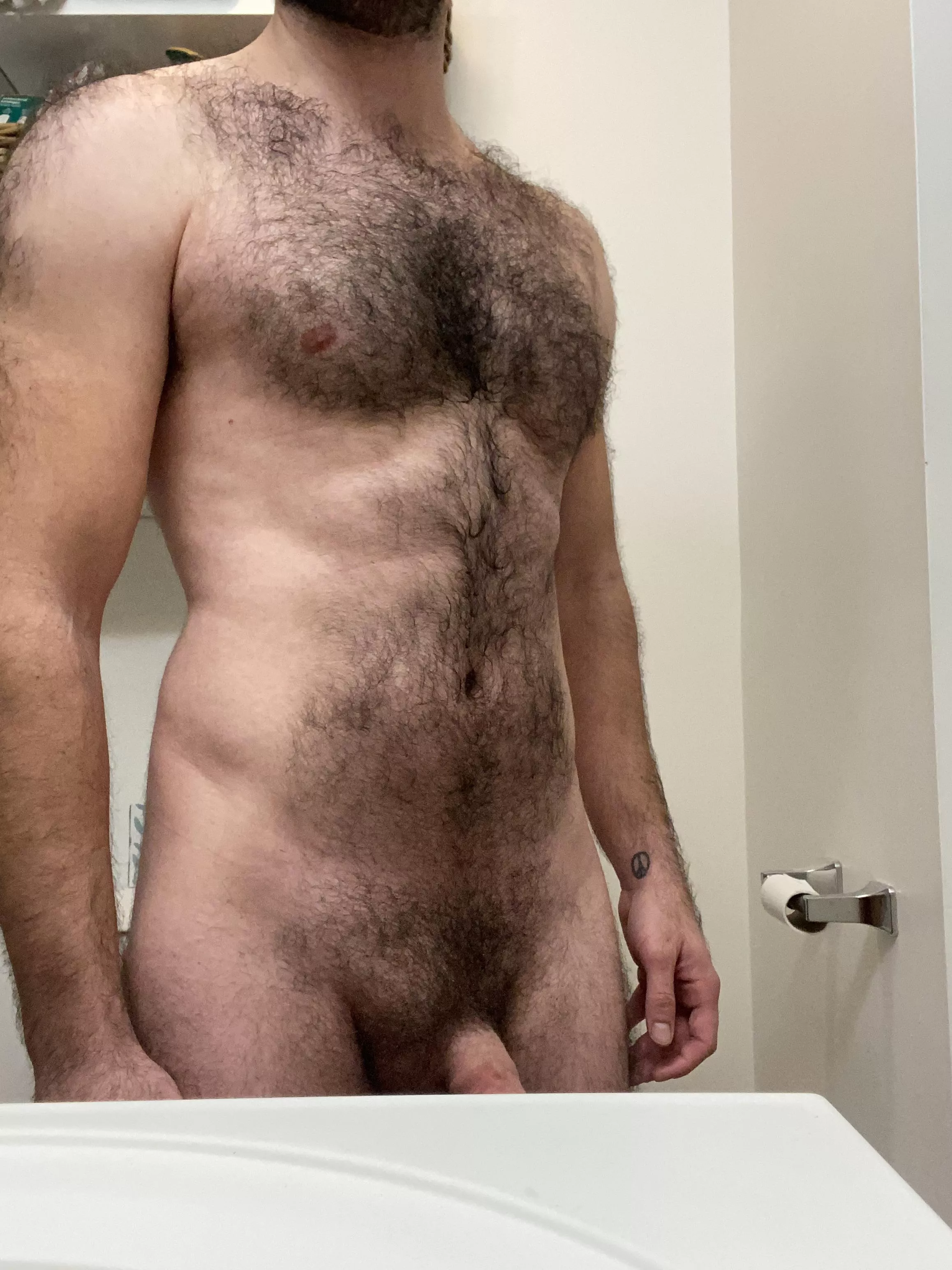 Just before my shower. M 35 5’7” 155lb posted by sotastream