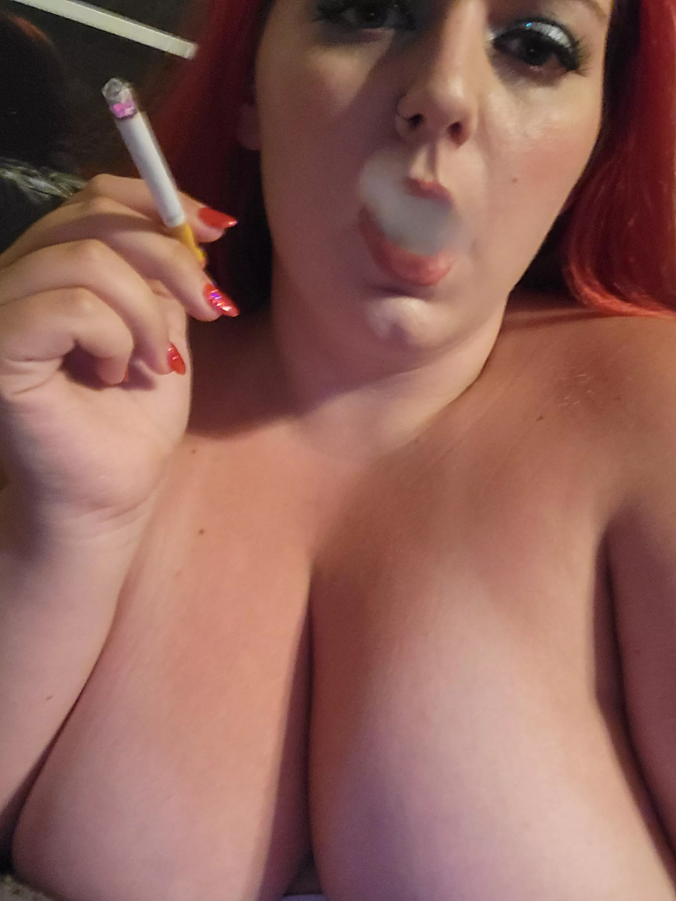 Just blowing smoke 😜 posted by forbiddenspice2021