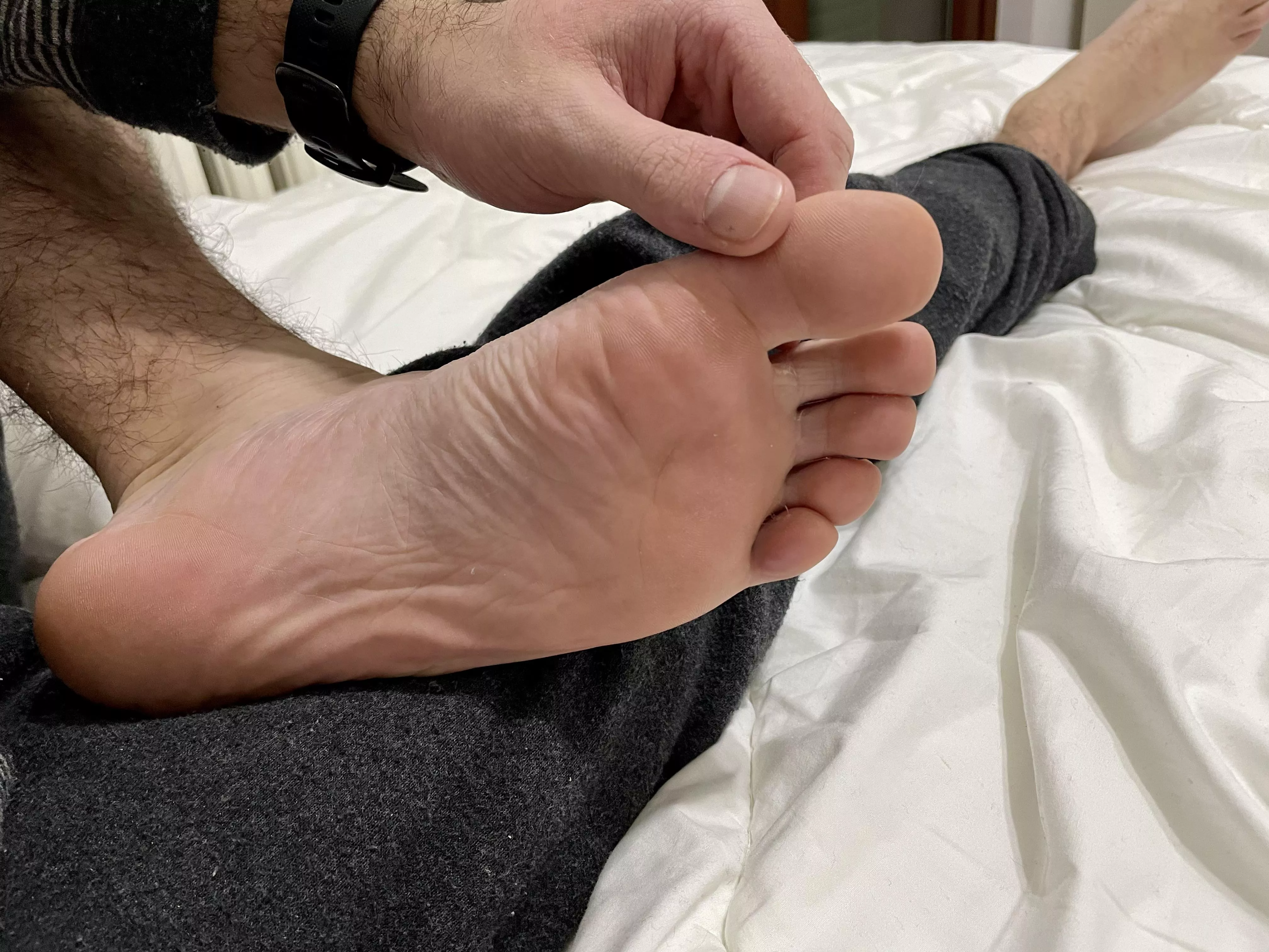 Just came at home after having a good time with my friends, my feet smell licks cheese now though, want to smell them? posted by daddecashmaster