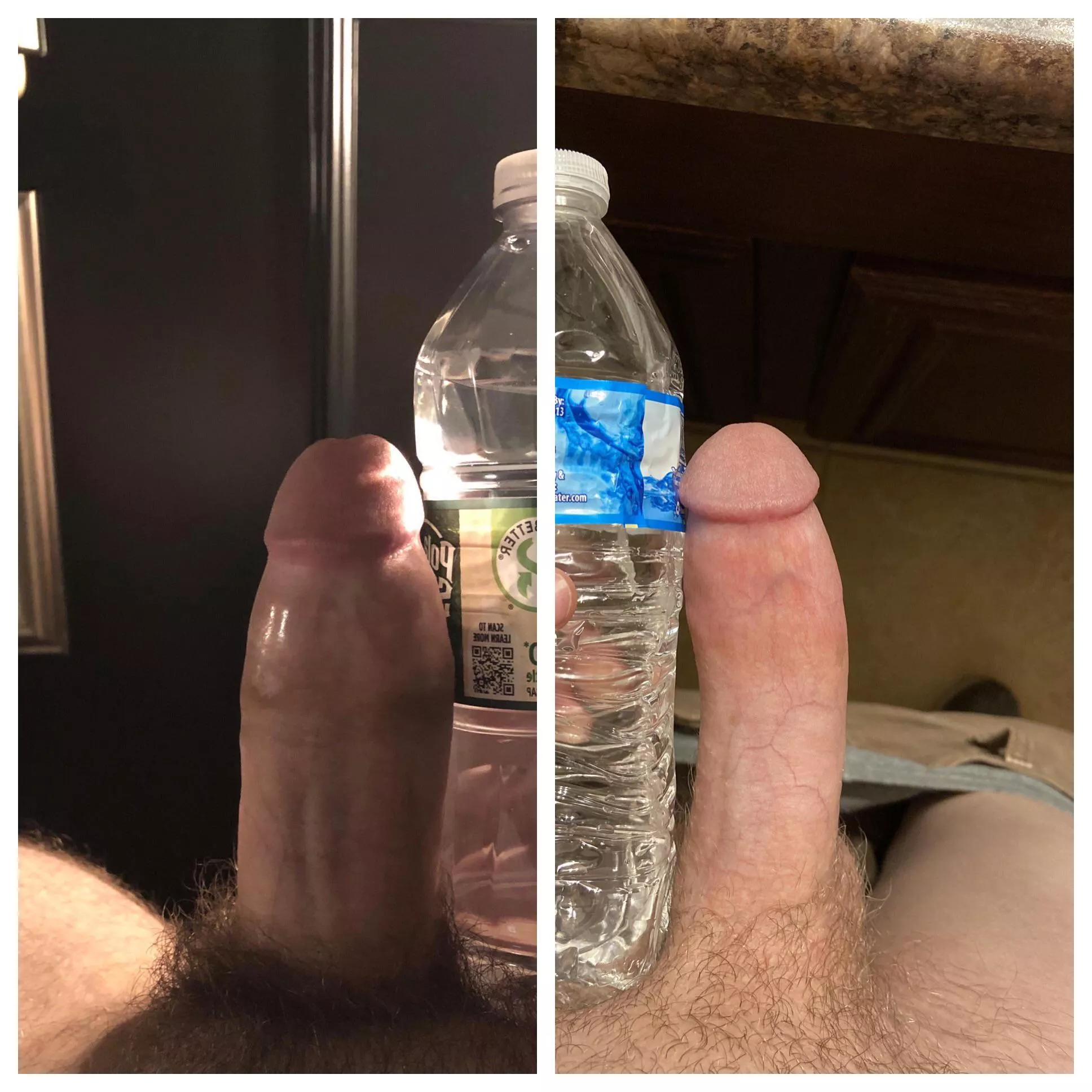 Just did a compare, who would you say has a bigger cock? posted by AppleSnapple45