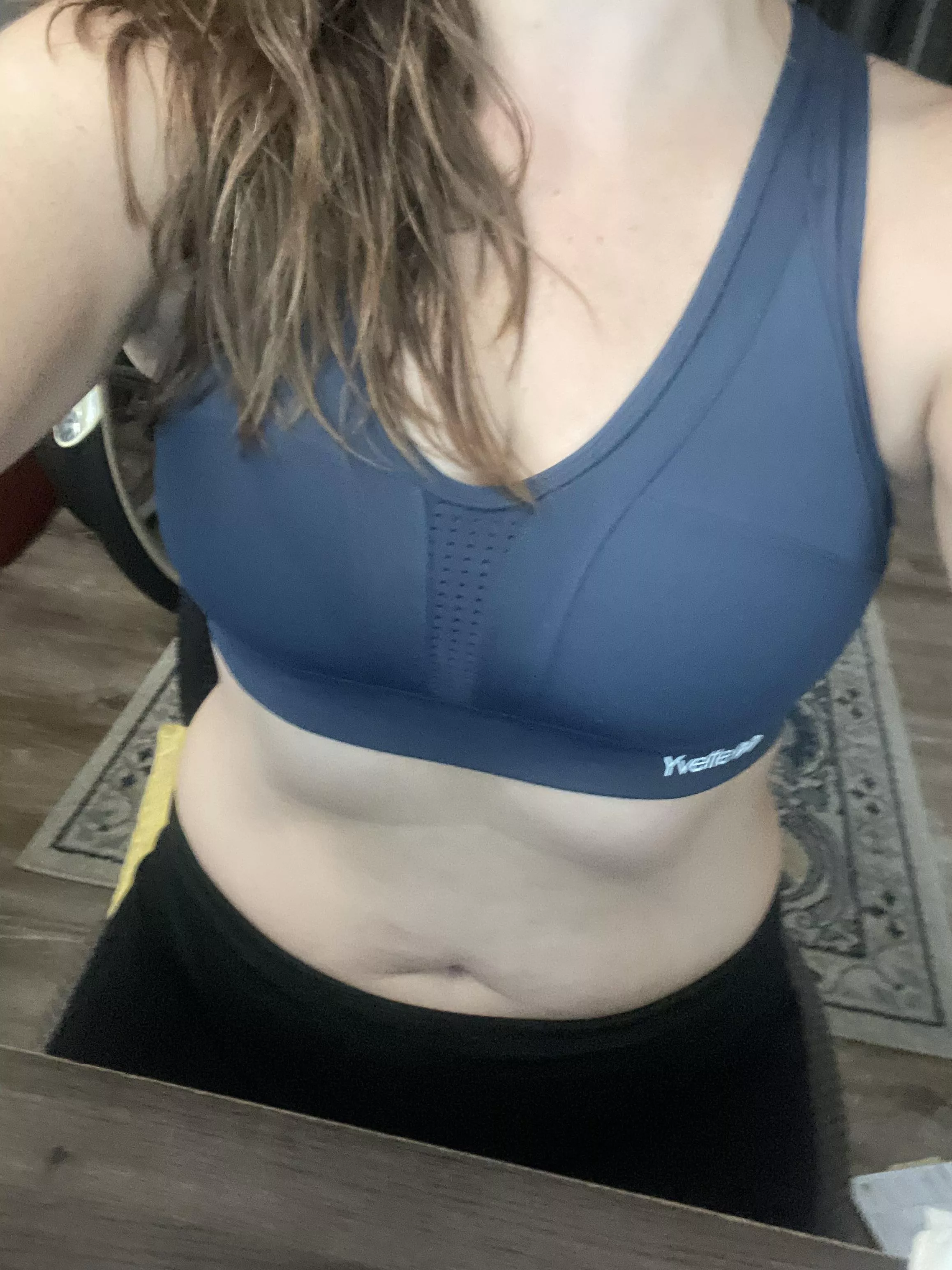 Just drying off after a rainy run! posted by MyWorldClassPanties