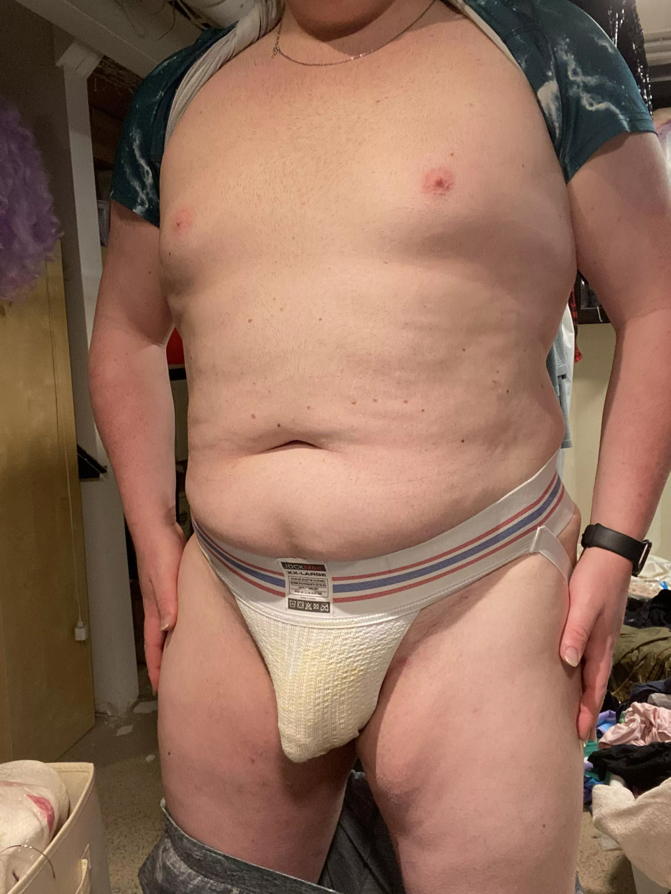 Just finished cutting the grass in my dirty jock... want to take a taste? Pms open posted by cool_kid_cookie