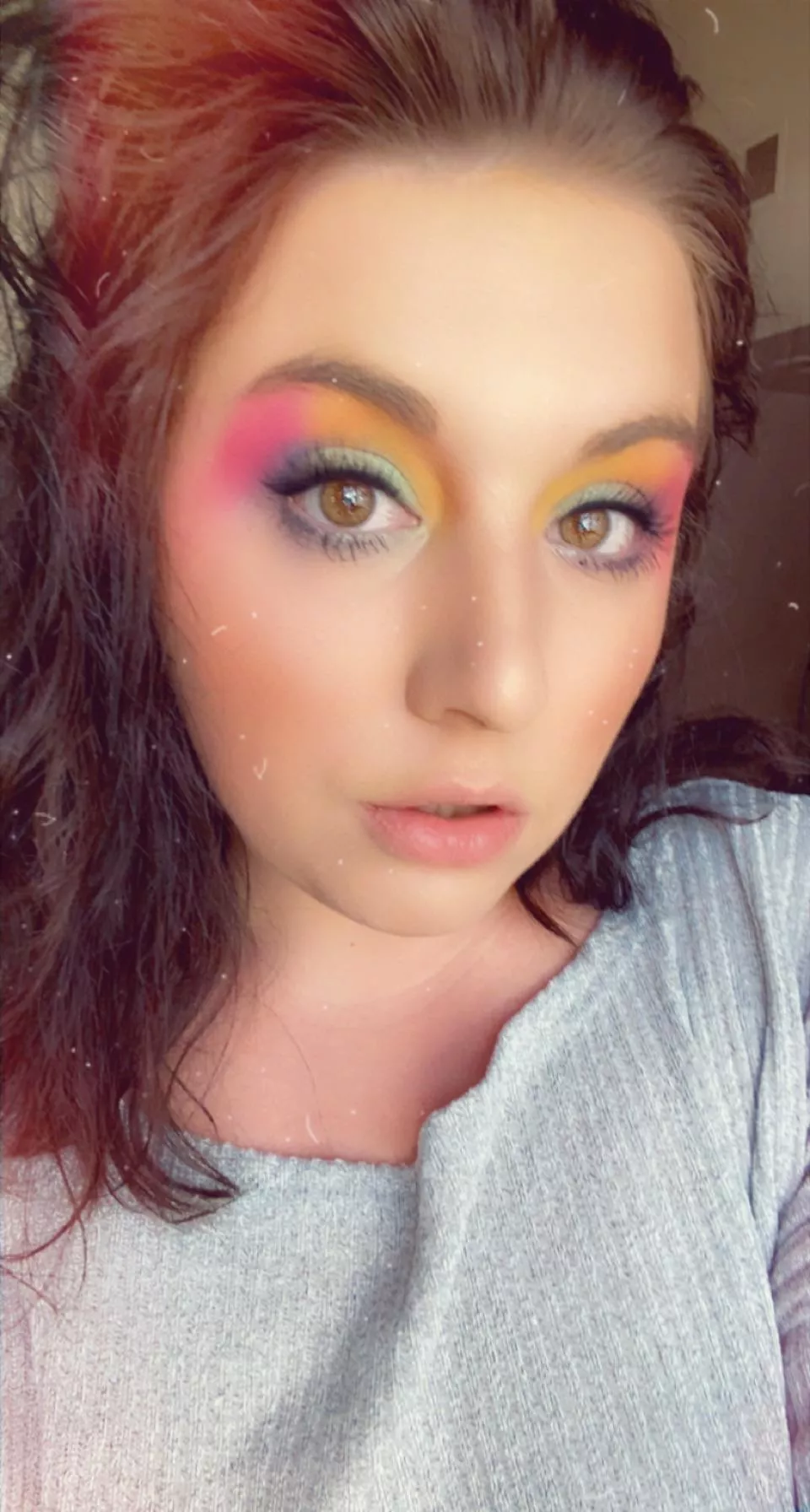 Just finished my new look with the Hipdot spongebob palette. Whatcha think ? posted by Jilly-Bean1245