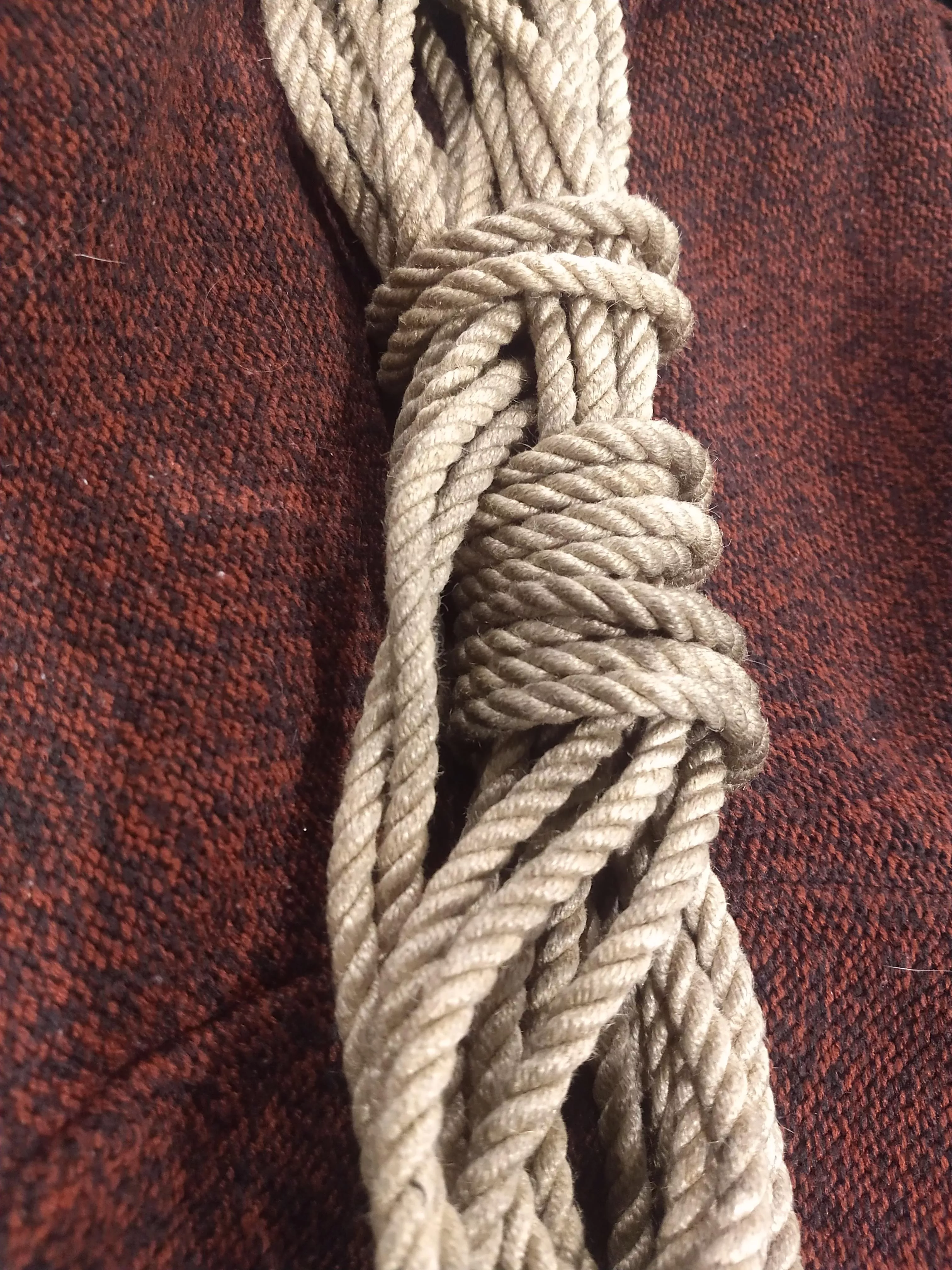 Just finished treating my first rope and can't wait to start tying knots! posted by sizzledbaconandeggs