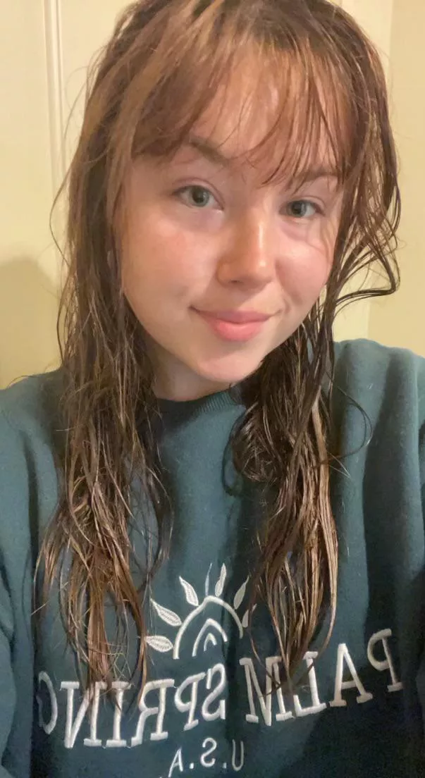 Just got out of the shower. But I did film it! posted by Kallie7672