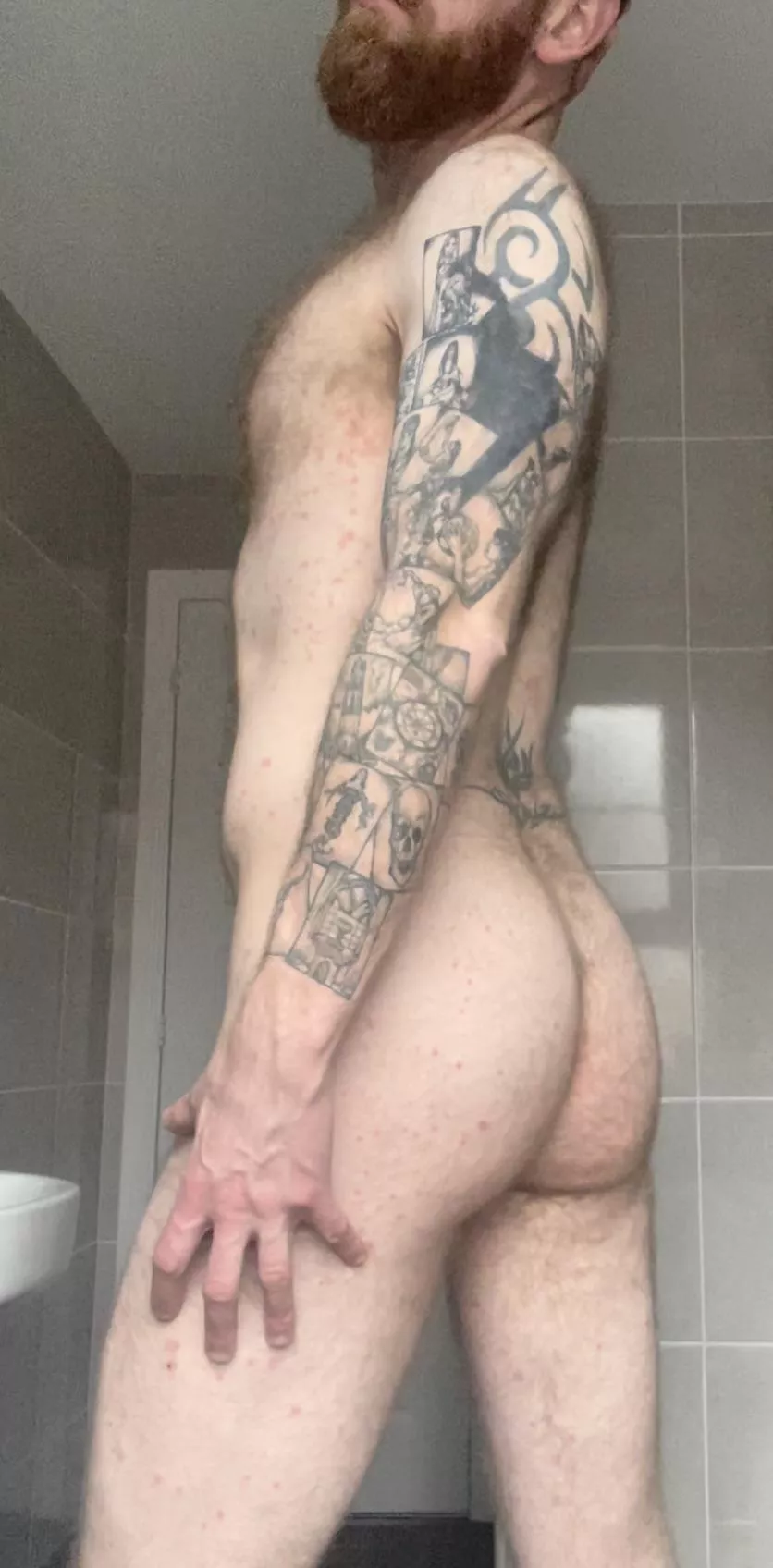 Just my hairy ginger ass! Do you like it? posted by gbrad1983