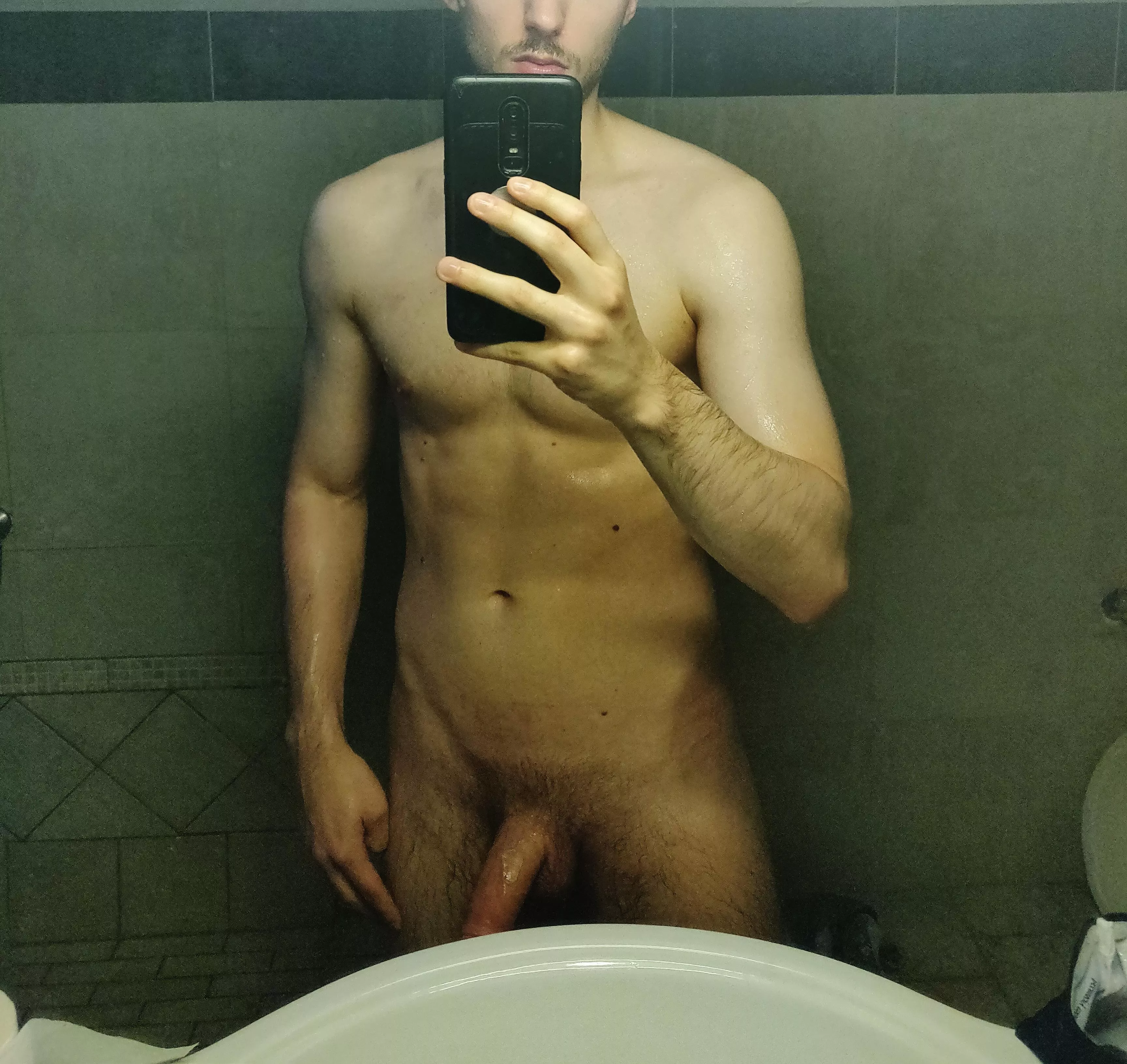 Just out of the shower, what's next is up to you? posted by belgiumbwc