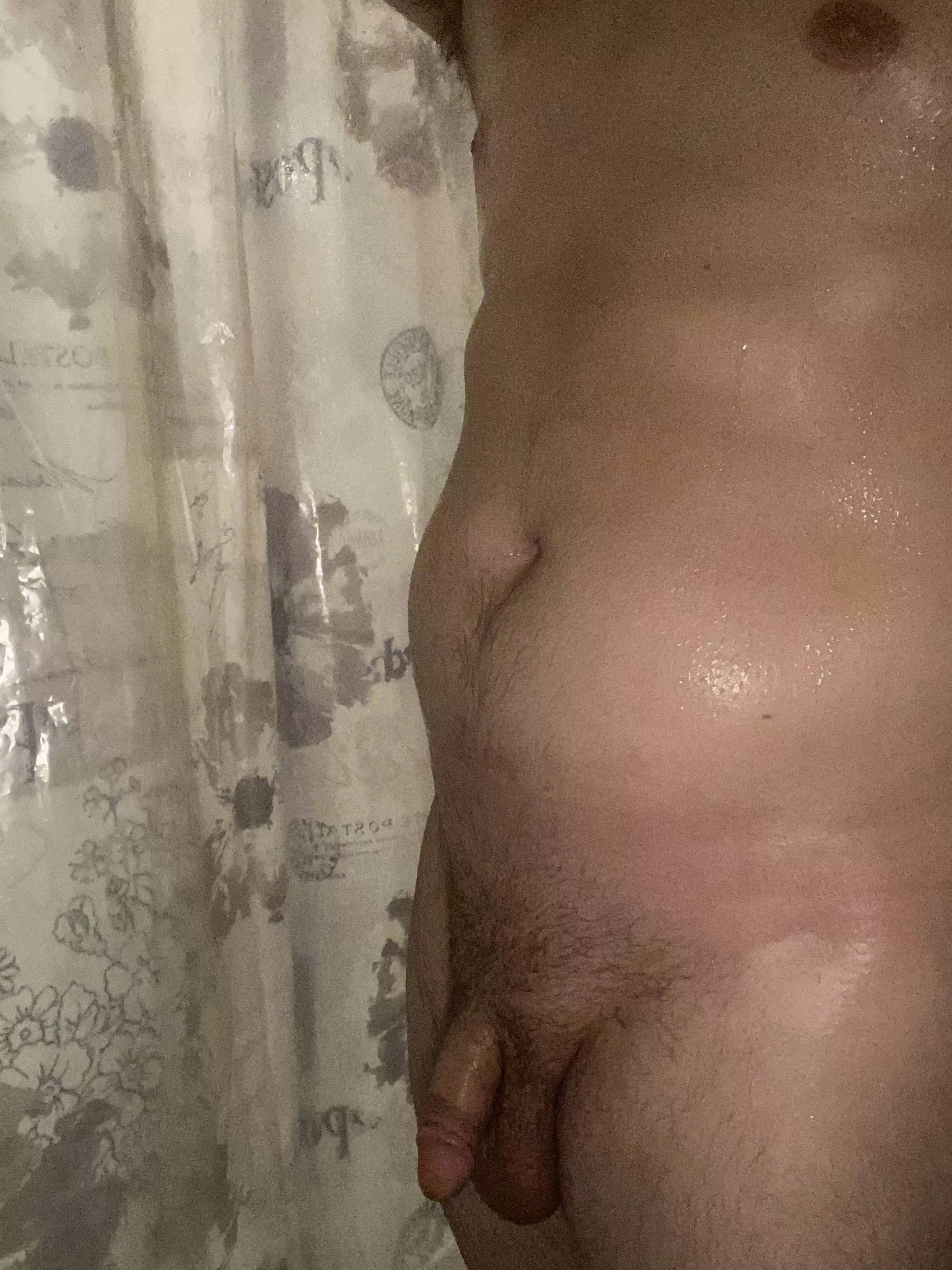 Just showing off in the shower. Sent this gem to the wifey! 😉 31 M 5’6 210 posted by Mcflinchy616