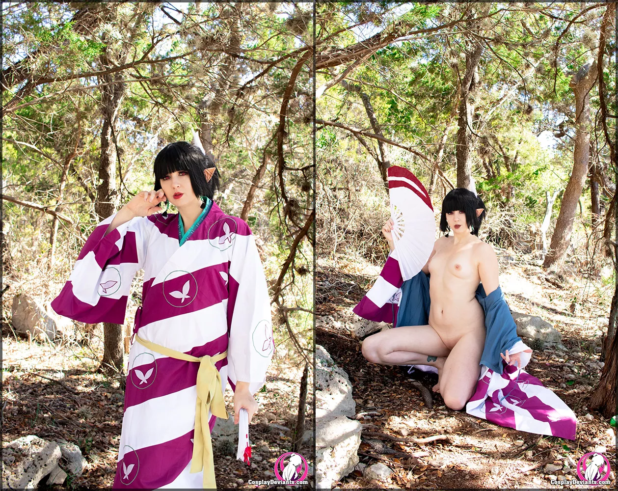 Kagura (Inuyasha) by Gemini for Cosplay Deviants posted by CosplayDeviants