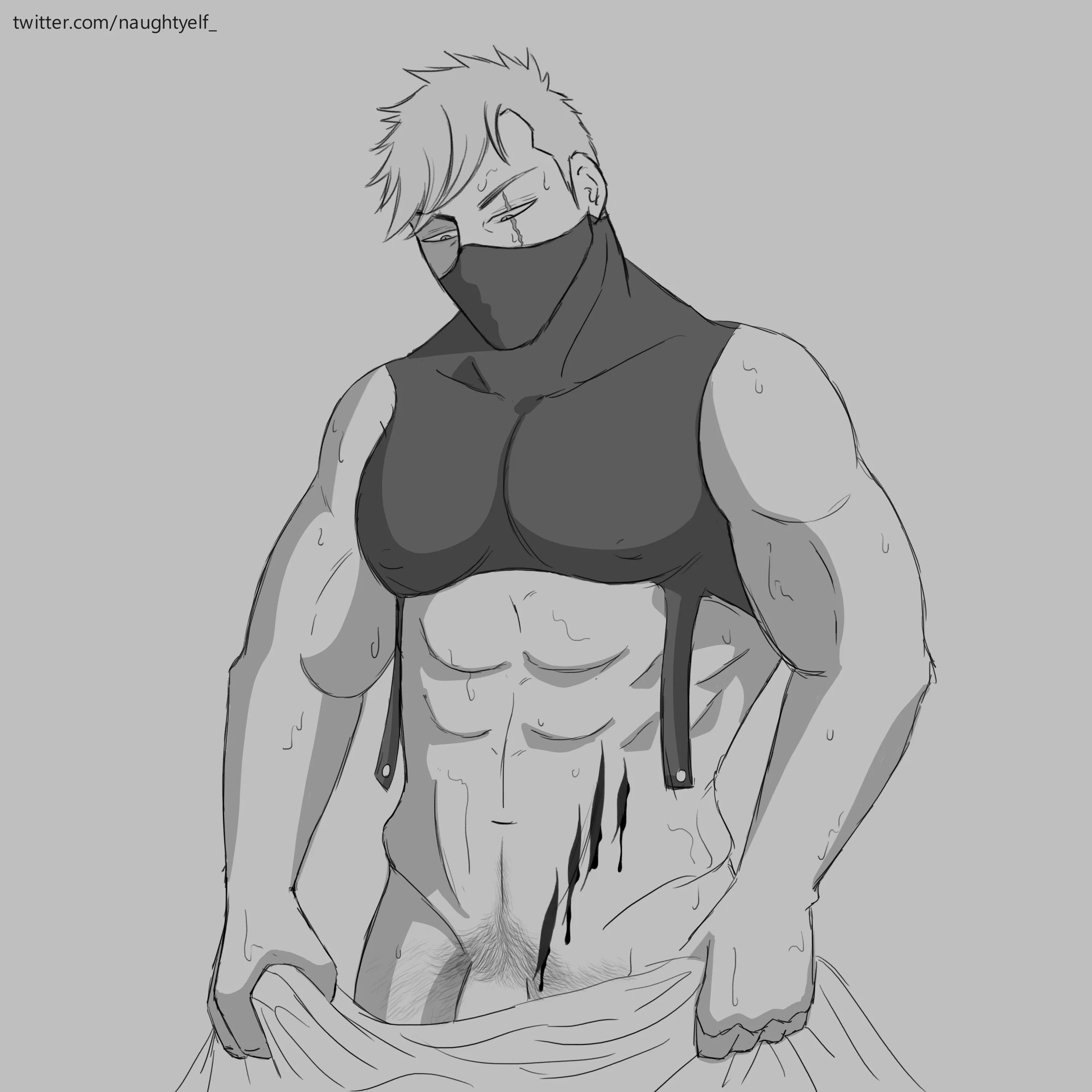 Kakashi's got hurt posted by naughtyelf_